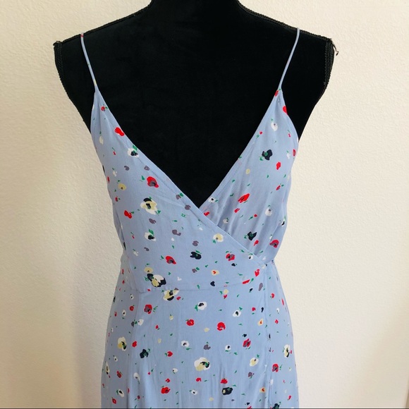 Ganni Dainty Georgette Serenity Maxi Dress Medium - Picture 5 of 9